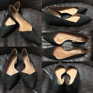 French Sole FS/NY D’orsay Pointed Flat, Size 8.5